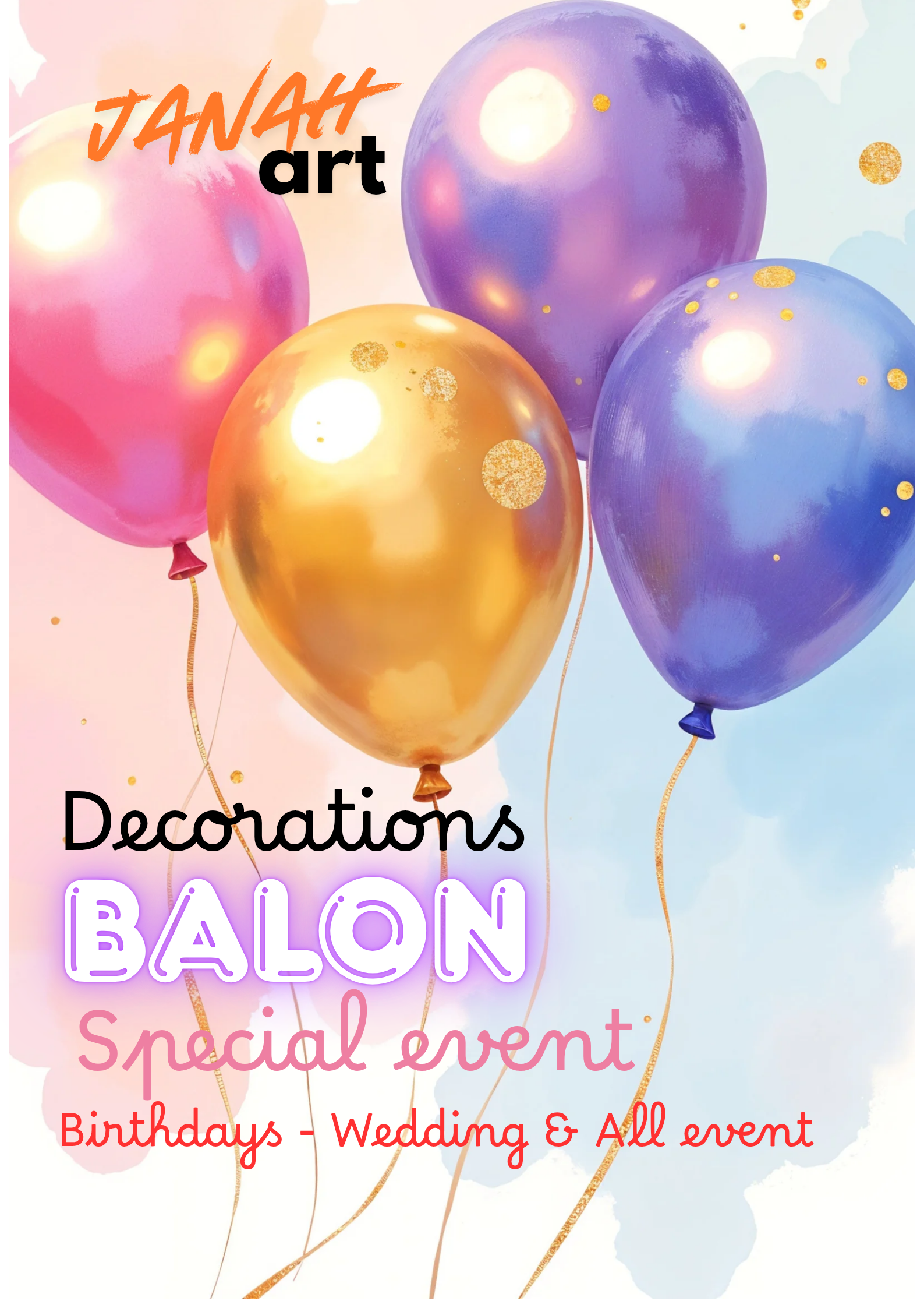 003. Dekorasi & Balon